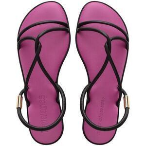 Havaianas Women's Una Manga Sandals purple soil color size 8